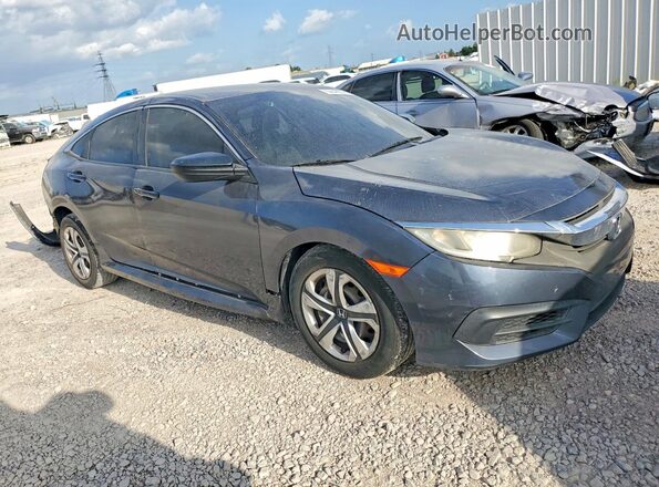 2HGFC2F51JH579479 2018 HONDA CIVIC Gray Delantero derecho