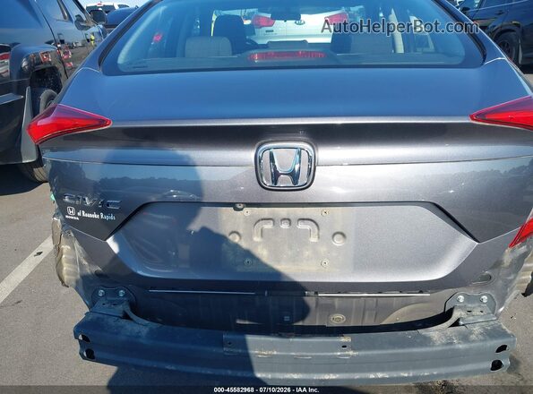 2HGFC2F51JH594127 2018 HONDA CIVIC Gray 