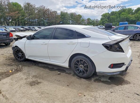 2HGFC2F51JH608625 2018 HONDA CIVIC White Հետևի ձախ