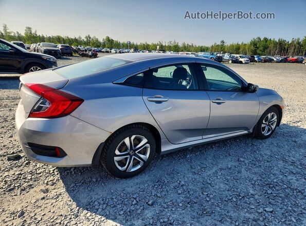 2HGFC2F52GH012576 2016 HONDA CIVIC Silver Rear right