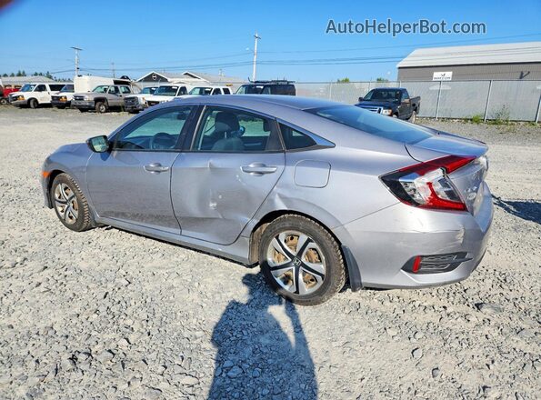 2HGFC2F52GH012576 2016 HONDA CIVIC Silver Rear left