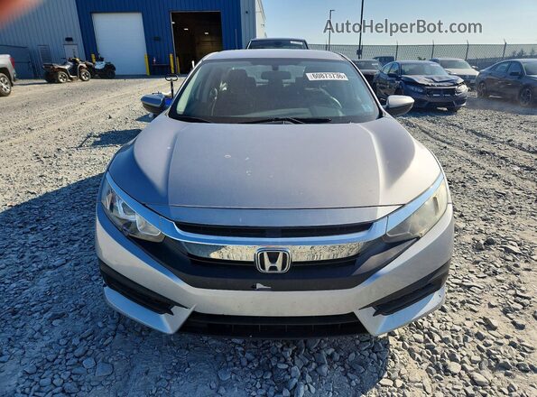 2HGFC2F52GH012576 2016 HONDA CIVIC Silver Front view