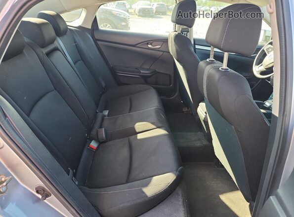 2HGFC2F52GH012576 2016 HONDA CIVIC Silver Rear seats view
