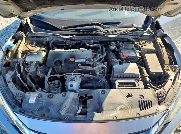 2HGFC2F52GH012576 2016 HONDA CIVIC Silver Rear interior view