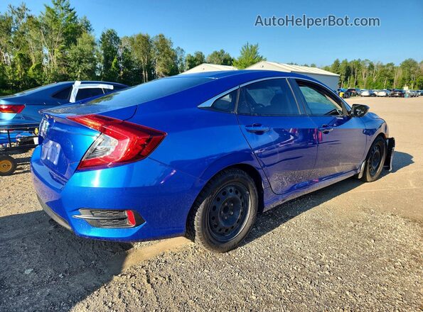 2HGFC2F52GH020533 2016 HONDA CIVIC Blue უკანა მარჯვენა