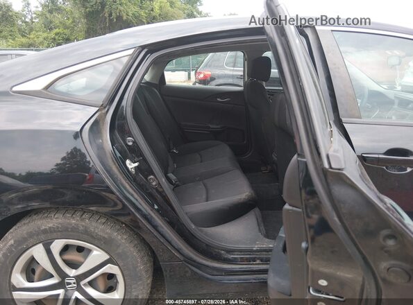 2HGFC2F52GH537587 2016 HONDA CIVIC Black VIN կոդի պիտակի տեսք