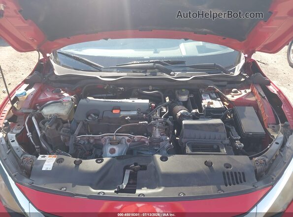 2HGFC2F52GH555782 2016 HONDA CIVIC Red Հետևի տեսք