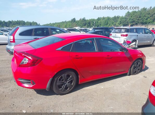 2HGFC2F52GH555782 2016 HONDA CIVIC Red Սալոնի հետևի տեսք