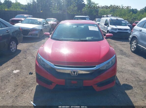 2HGFC2F52GH555782 2016 HONDA CIVIC Red Սարքավորումների վահանակի տեսք