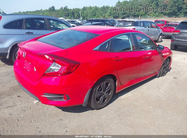2HGFC2F52GH555782 2016 HONDA CIVIC Red Հետևի աջ