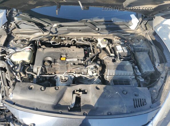 2HGFC2F52HH503702 2017 HONDA CIVIC Blue Widok wnętrza z tyłu