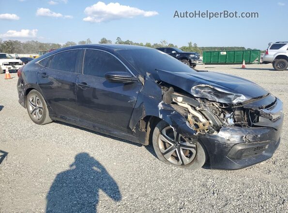 2HGFC2F52HH503702 2017 HONDA CIVIC Blue Przód prawy