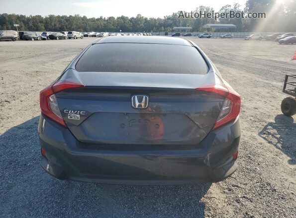 2HGFC2F52HH503702 2017 HONDA CIVIC Blue Widok z tyłu