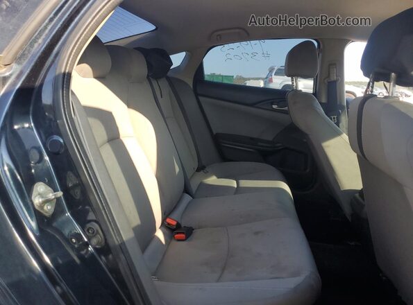 2HGFC2F52HH503702 2017 HONDA CIVIC Blue Widok tylnych siedzeń
