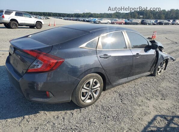 2HGFC2F52HH503702 2017 HONDA CIVIC Blue Tył prawy