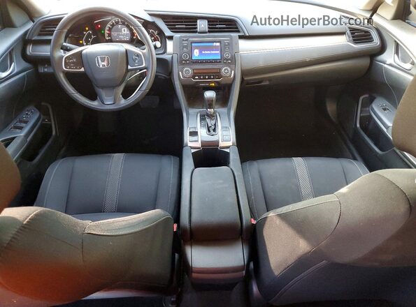 2HGFC2F52HH510147 2017 HONDA CIVIC Черный Вид панели приборов