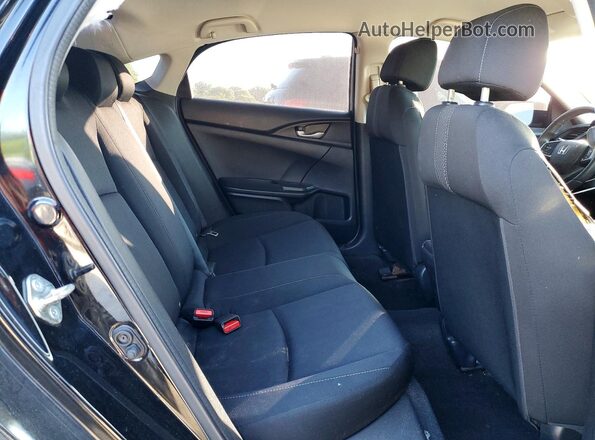 2HGFC2F52HH510147 2017 HONDA CIVIC Черный Вид задних сидений
