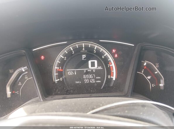 2HGFC2F52HH516224 2017 HONDA CIVIC Red Vista de los asientos traseros