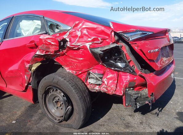 2HGFC2F52HH516224 2017 HONDA CIVIC Red Vista frontal
