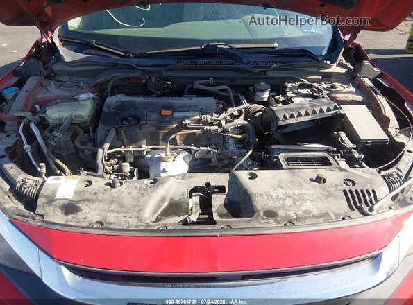 2HGFC2F52HH516224 2017 HONDA CIVIC Red Vista trasera