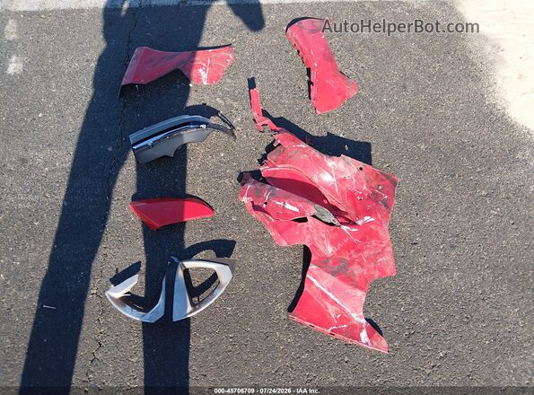 2HGFC2F52HH516224 2017 HONDA CIVIC Red Vista del cuadro de instrumentos