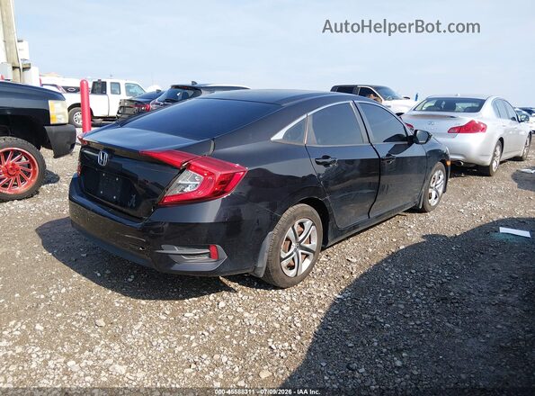 2HGFC2F52HH517230 2017 HONDA CIVIC Черный Задняя правая четверть