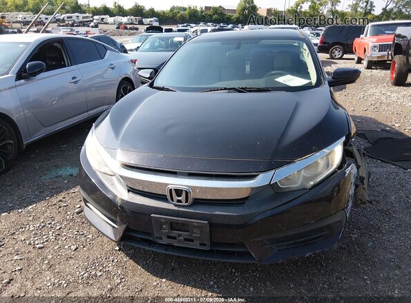 2HGFC2F52HH517230 2017 HONDA CIVIC Черный Вид щитка приборов