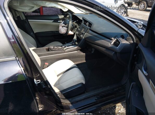 2HGFC2F52HH517230 2017 HONDA CIVIC Черный Вид салона спереди