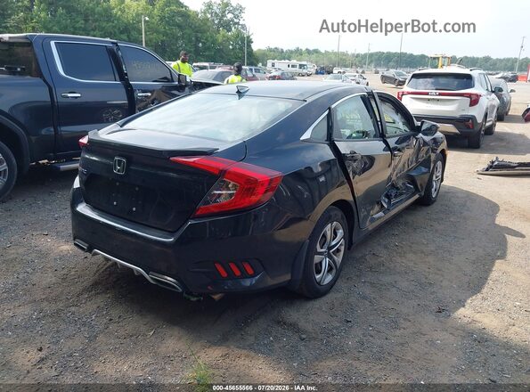 2HGFC2F52HH525733 2017 HONDA CIVIC Black Tył prawy
