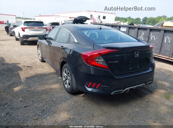 2HGFC2F52HH525733 2017 HONDA CIVIC Black Tył lewy