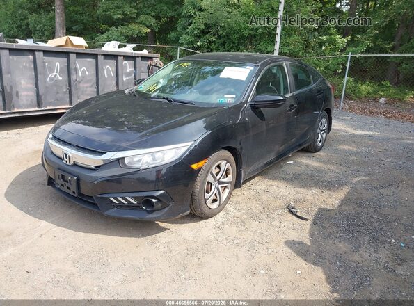 2HGFC2F52HH525733 2017 HONDA CIVIC Black Przód lewy