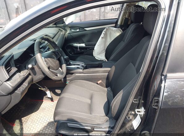 2HGFC2F52HH525733 2017 HONDA CIVIC Black Widok wnętrza z przodu