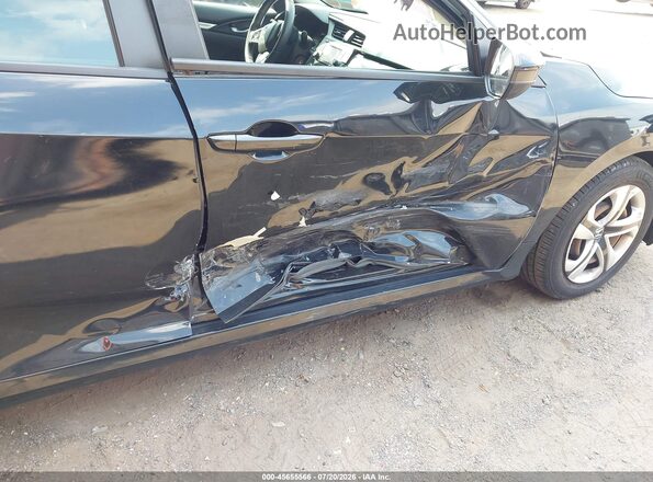 2HGFC2F52HH525733 2017 HONDA CIVIC Black Widok z przodu