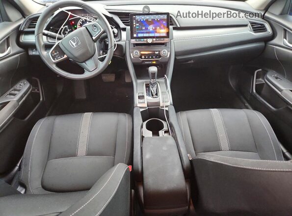 2HGFC2F52HH537123 2017 HONDA CIVIC Blue წინა პანელის ხედი