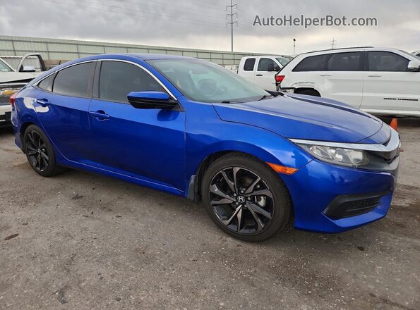 2HGFC2F52HH537123 2017 HONDA CIVIC Blue წინა მარჯვენა