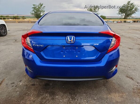 2HGFC2F52HH537123 2017 HONDA CIVIC Blue უკანა ხედი