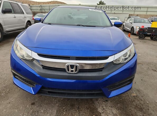 2HGFC2F52HH537123 2017 HONDA CIVIC Blue წინა ხედი