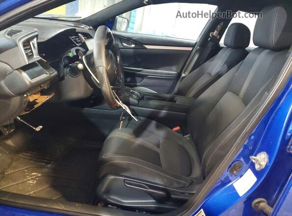 2HGFC2F52JH535653 2018 HONDA CIVIC Blue Vista interior delantera