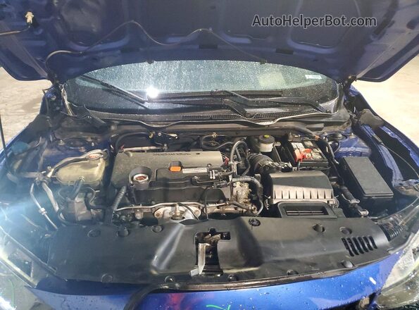 2HGFC2F52JH535653 2018 HONDA CIVIC Blue Vista interior trasera