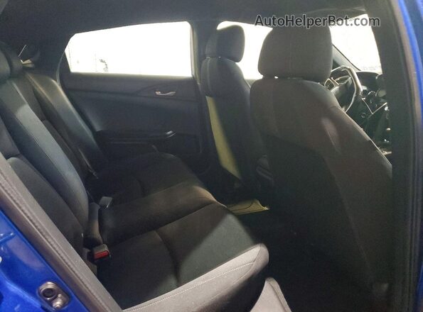 2HGFC2F52JH535653 2018 HONDA CIVIC Blue Vista de los asientos traseros
