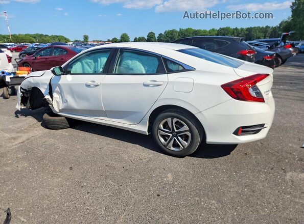 2HGFC2F52JH543008 2018 HONDA CIVIC White Задня ліва чверть