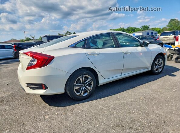 2HGFC2F52JH543008 2018 HONDA CIVIC White Задня права чверть