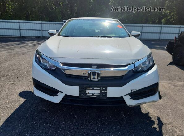2HGFC2F52JH543008 2018 HONDA CIVIC White Вид спереду