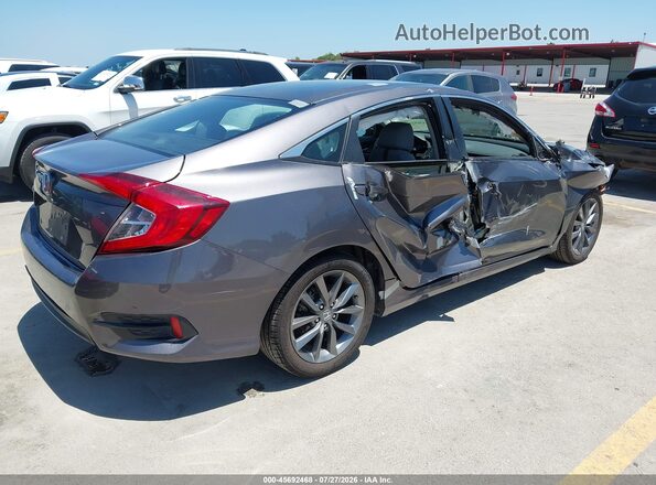 2HGFC2F52JH545762 2018 HONDA CIVIC Gray Tył prawy