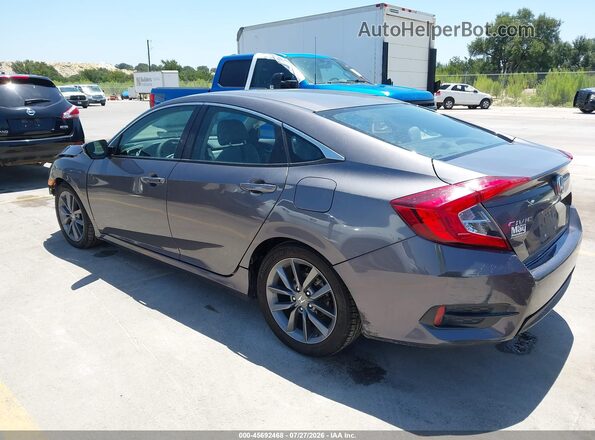 2HGFC2F52JH545762 2018 HONDA CIVIC Gray Tył lewy