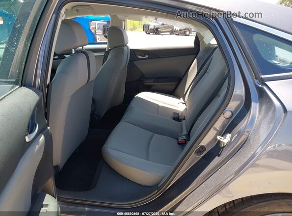 2HGFC2F52JH545762 2018 HONDA CIVIC Gray Widok naklejki z numerem VIN
