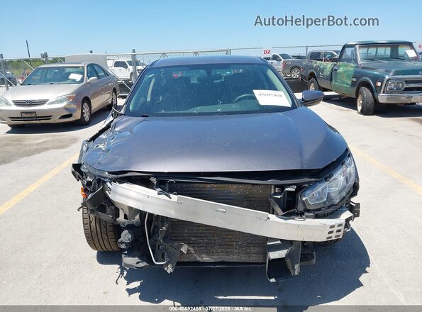 2HGFC2F52JH545762 2018 HONDA CIVIC Gray Widok zestawu wskaźników
