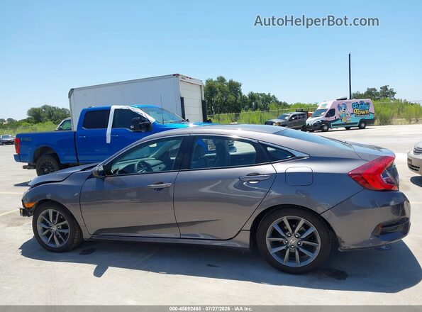 2HGFC2F52JH545762 2018 HONDA CIVIC Gray Widok wnętrza 360 stopni