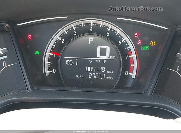 2HGFC2F52JH545762 2018 HONDA CIVIC Gray 