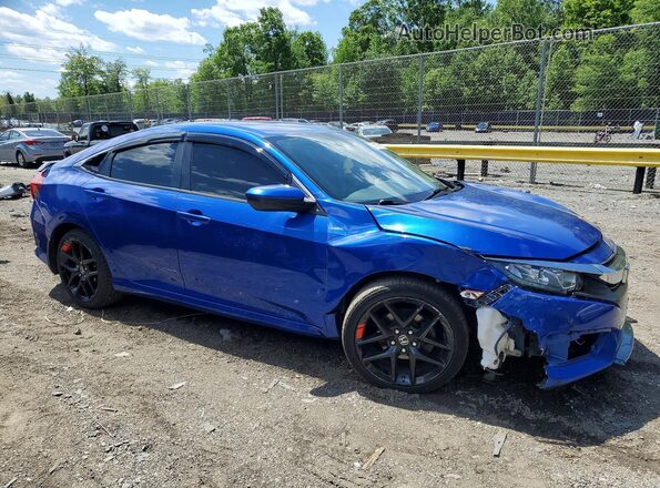 2HGFC2F52JH569866 2018 HONDA CIVIC Blue Front right